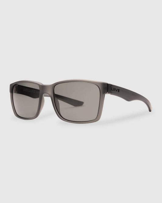 Image of Sunglasses. Productname: Liive - Outlaw Polarized Sunglasses - Matt Xtal Black - in Matt Xtal Black colour by brand - Liive