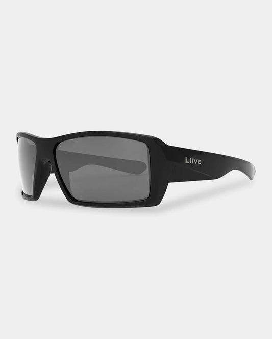 Image of Sunglasses. Productname: Liive Extreme Black Polarised Sunglasses Black - in Black colour by brand - Liive