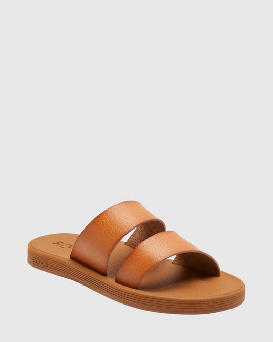 Image of Sandals. Productname: Roxy - Womens Coastal Cool Sandals - Tan - in Tan colour by brand - Roxy