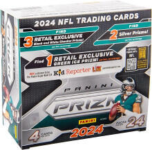 Image of Toys. Product name - 2024 Panini Prizm NFL Football Trading Cards Blister Pack in colour by brand - Panini