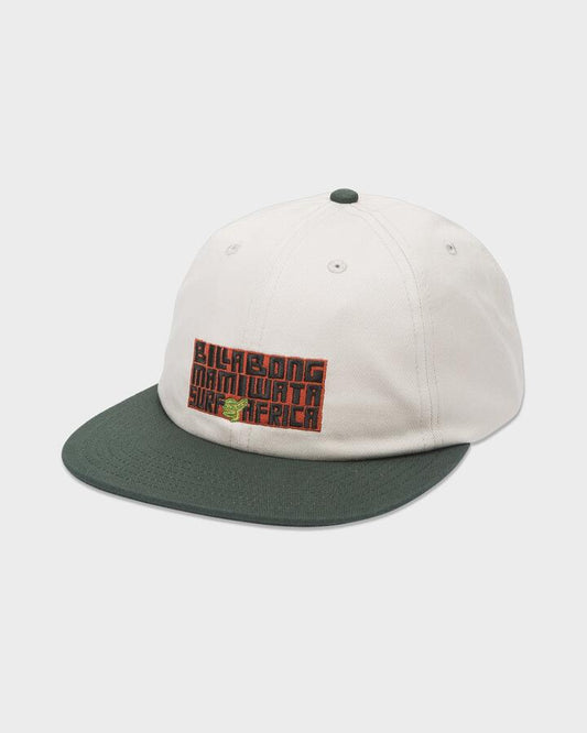 Image of Hats. Productname: Billabong - Mens Surf Africa Strapback Cap - Forest - in Forest colour by brand - Billabong