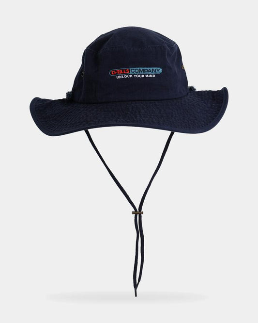 Image of Hats. Productname: Thrills - Mens Try It You'Ll Like It Boonie Hat - Station Navy - in Station Navy colour by brand - Thrills