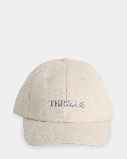 Image of Hats. Productname: Thrills - Womens See No Thrills 6 Panel Cap - Unbleached - in Unbleached colour by brand - Thrills