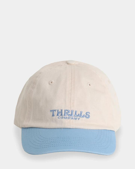 Image of Hats. Productname: Thrills - Womens Hear No See No 6 Panel Cap - Sky Blue - in Sky Blue colour by brand - Thrills