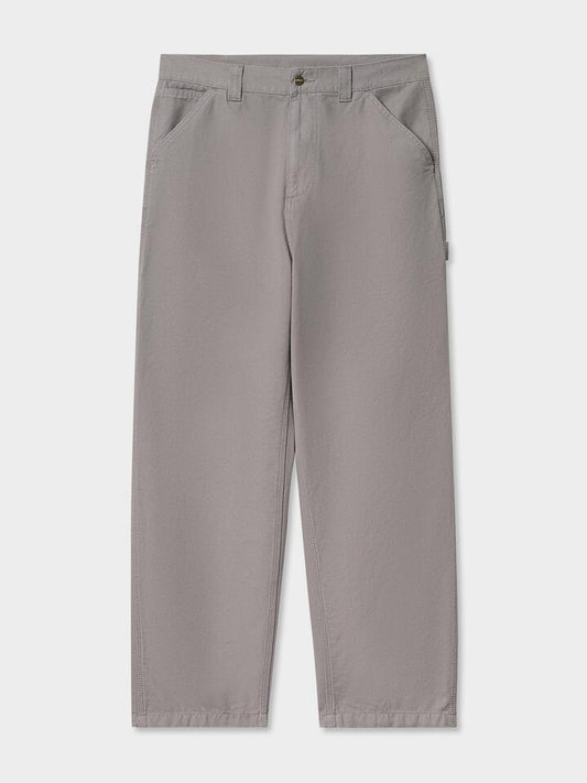 Image of a model wearing Pants. Productname: Carhartt Wip OG Single Knee Pant in Yosemite Stone Wash colour by brand - Carhartt Wip