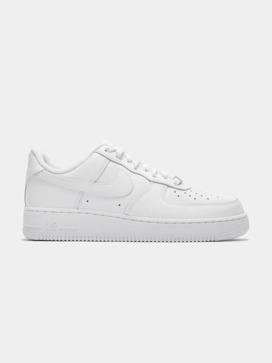 Image of Sneakers. Productname: Nike Men's Air Force 1 '07 Sneakers in White/White colour by brand - Nike