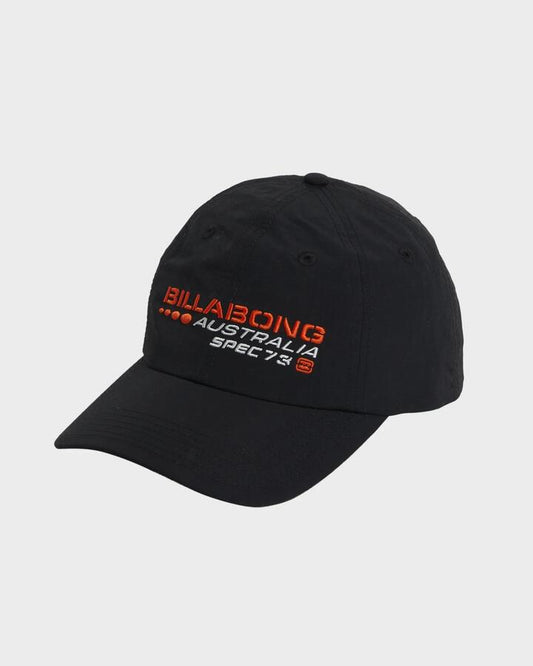 Image of Hats. Productname: Billabong - Mens Spec 73 Baseball Cap - Black - in Black colour by brand - Billabong