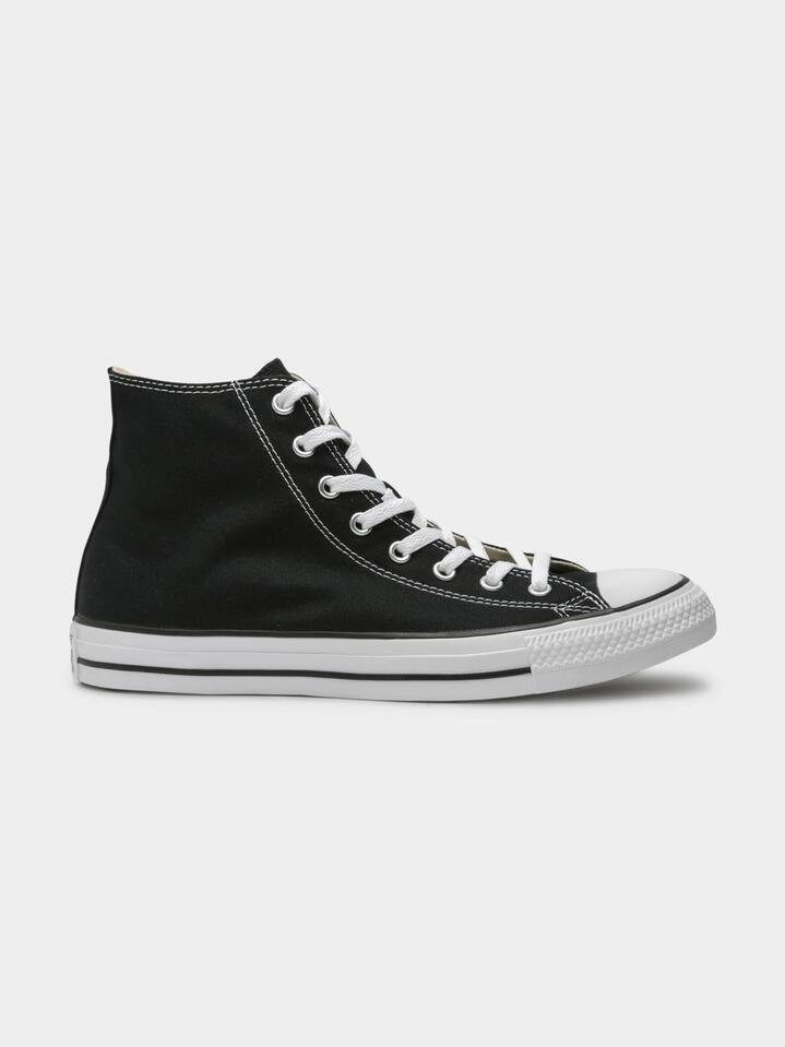Image of Sneakers. Productname: Converse Unisex Chuck Taylor All Star High Top Sneakers in Black colour by brand - Converse