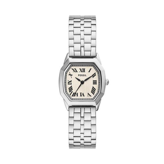 Image of Watches. Productname: Fossil Harlow Three-Hand Stainless Steel Watch ES5363 in Watch colour by brand - Fossil
