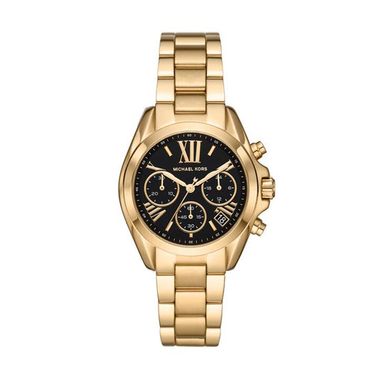 Image of Watches. Productname: Michael Kors Bradshaw Chronograph Gold-Tone Stainless Steel Watch MK6959 in Watch colour by brand - Michael Kors