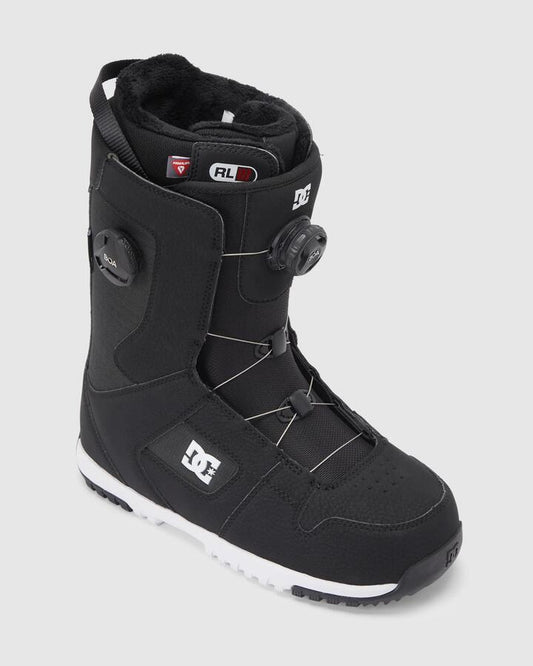 Image of Snowboards. Productname: DC Shoes - Mens Phase Boa Pro Snowboard Boots - Black/White - in Black/White colour by brand - DC Shoes