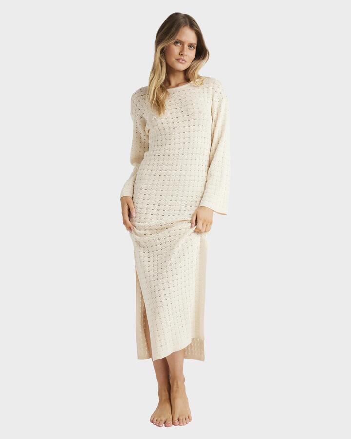 Image of Dresses. Productname: Billabong - Womens On My Mind Maxi Dress - Whitecap - in Whitecap colour by brand - Billabong