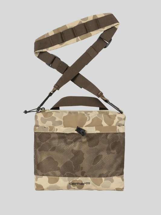Image of Bags. Productname: Carhartt Wip Irwin Bag ONE SIZE Camo Duck in Camo Duck colour by brand - Carhartt Wip