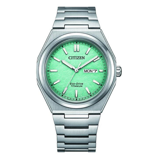 Image of Watches. Productname: Citizen Zenshin Men's Eco-Drive AW0130-85M in Watch colour by brand - Citizen