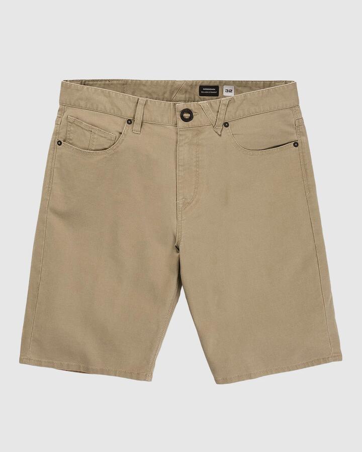 Image of Accessories. Productname: Volcom - Mens Modown Canvas Walkshorts - Khaki - in Khaki colour by brand - Volcom