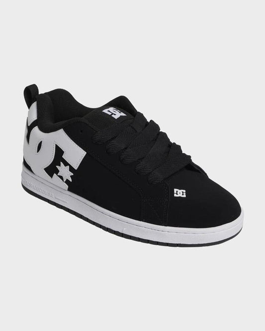 Image of Sneakers. Productname: DC Shoes - Mens Court Graffik Sneakers - Black - in Black colour by brand - DC Shoes