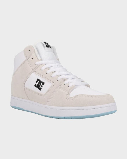 Image of Shoes. Productname: DC Shoes - Mens Manteca 4 Hi Skate Shoes - Light Blue - in Light Blue colour by brand - DC Shoes