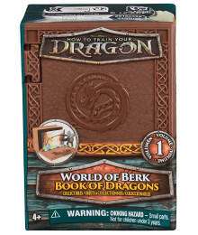Image of Action Figures. Product name - Dreamworks How to Train Your Dragon World of Berk: Book of Dragons Collectible Dragon & Card in colour by brand - Toymate