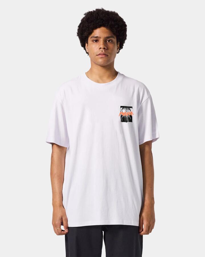Image of T-Shirts. Product name - Former Mens Droid Crux T-Shirt White in White colour by brand - Former