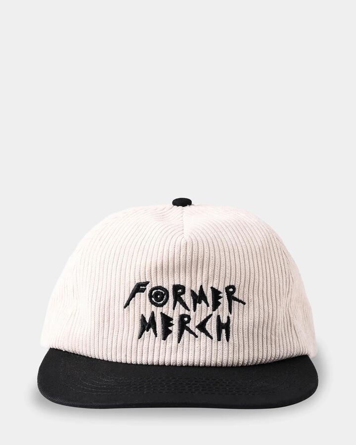 Image of Hats. Productname: Former - Mens Droid Cord Cap - Bone - in Bone colour by brand - Former