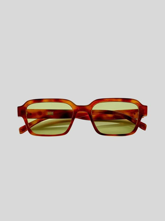 Image of Sunglasses. Productname: Szade Recycled Booth ONE SIZE MAPLE TORTOISESHELL / LAWN in MAPLE TORTOISESHELL / LAWN colour by brand - Szade Recycled