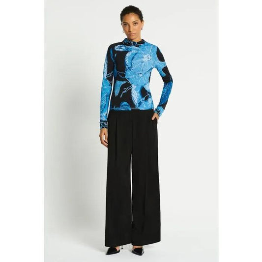 Image of a model wearing Tops. Productname: Datura Top in PRINT colour by brand - sass and bide