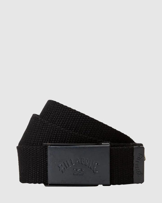 Image of Accessories. Productname: Billabong Mens Cog Belt Stealth - in Stealth colour by brand - Billabong
