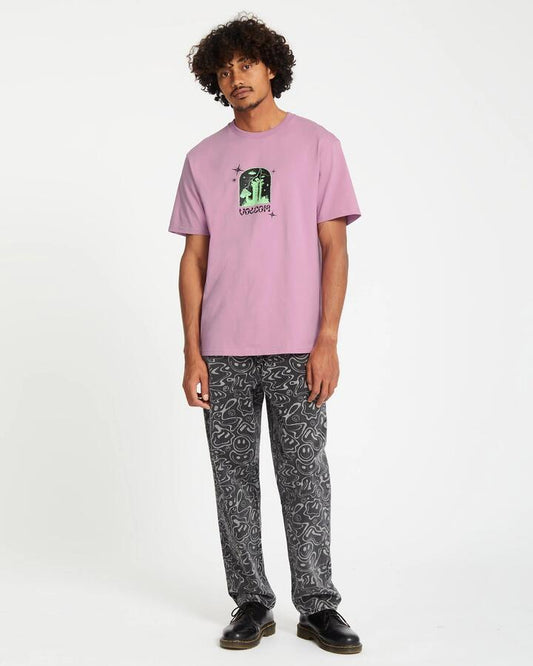 Image of T-Shirts. Productname: Volcom Mens Fa Filip Rygalski 2 T-Shirt Steel Purple - in Steel Purple colour by brand - Volcom