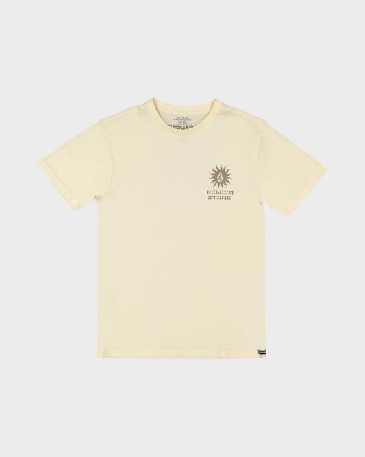 Image of T-Shirts. Product name - Volcom Boys 8-16 Rayz T-Shirt Sand in Sand colour by brand - Volcom
