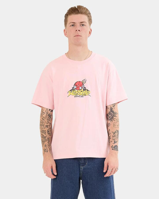 Image of T-Shirts. Product name - Worship Mens Vanity T-Shirt Candy in Candy colour by brand - Worship