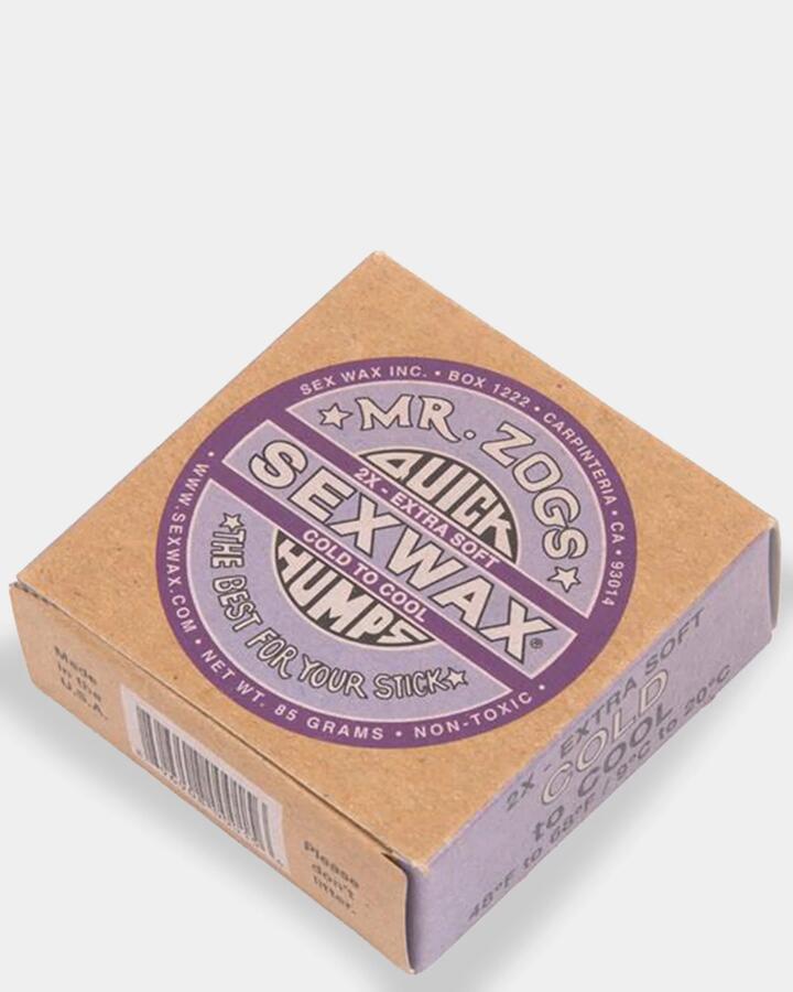 Image of Others. Productname: Sex Wax - Quick Humps Cold To Cool Surf Wax - No Colour - in No Colour colour by brand - Sex Wax