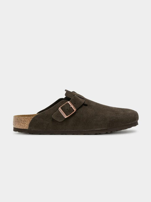 Image of Sandals. Productname: Birkenstock Unisex Boston Sandal in Brown colour by brand - Birkenstock