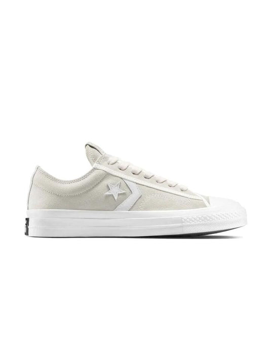 Image of Shoes. Productname: Converse Star Player 76 Suede Low in Egret/Egret/Vintage White colour by brand - Converse