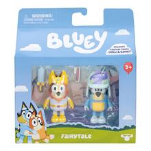 Image of Toys. Product name - Bluey Figure 2 Pack in colour by brand - Bluey