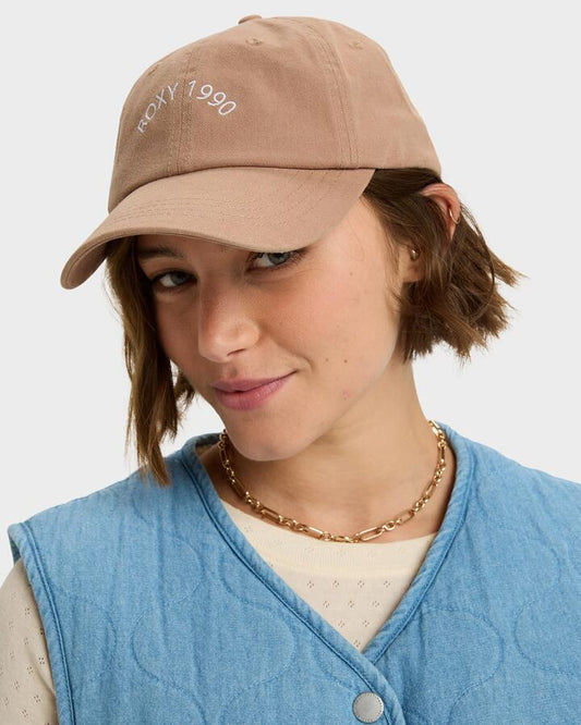Image of Hats. Productname: Roxy Womens Toadstool Dad Cap Woodsmoke - in Woodsmoke colour by brand - Roxy