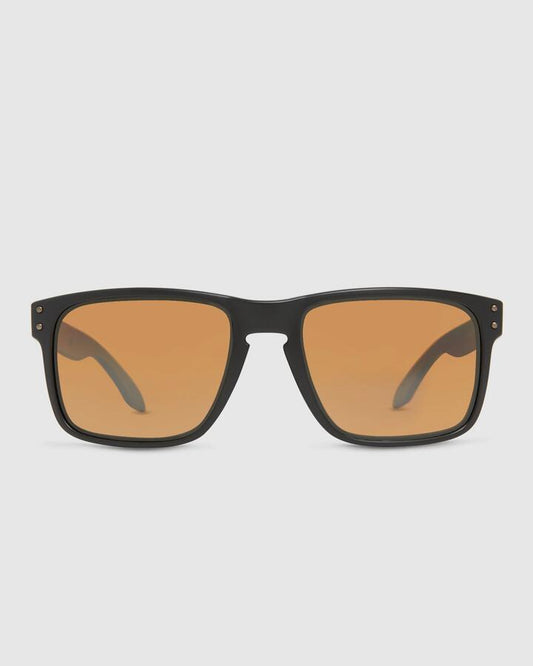 Image of Sunglasses. Productname: Oakley Holbrook Matte Black Prizm Square Sunglasses Matte Black W/ Prizm - in Matte Black W/ Prizm colour by brand - Oakley