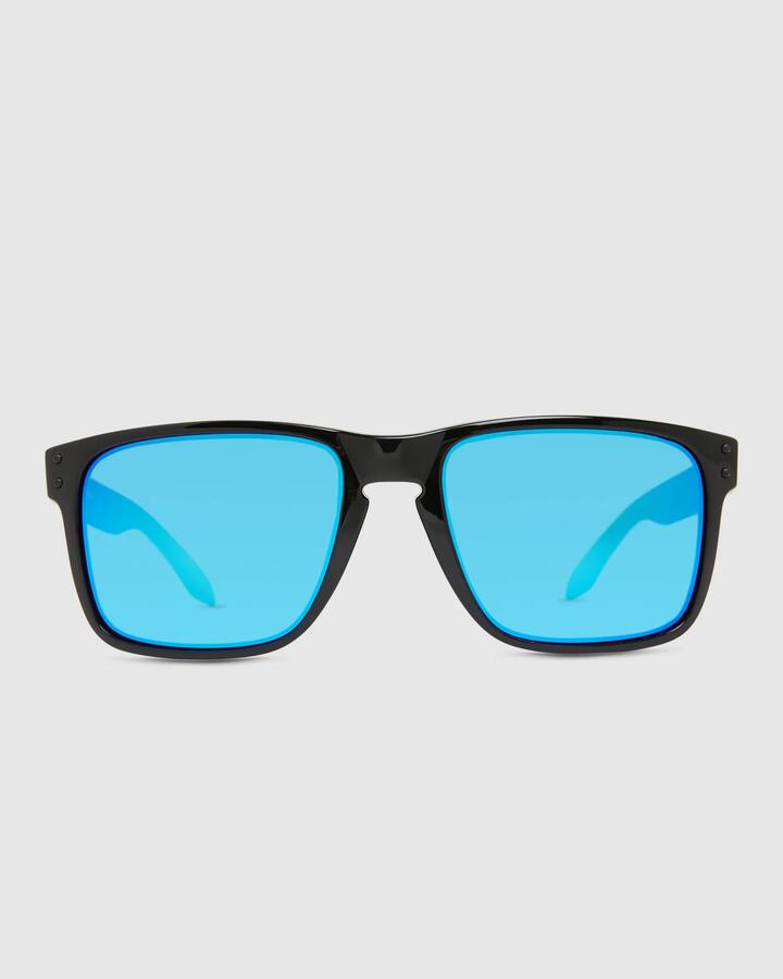 Image of Sunglasses. Productname: Oakley Holbrook Xl Polished Black Prizm Square Sunglasses Black - in Black colour by brand - Oakley