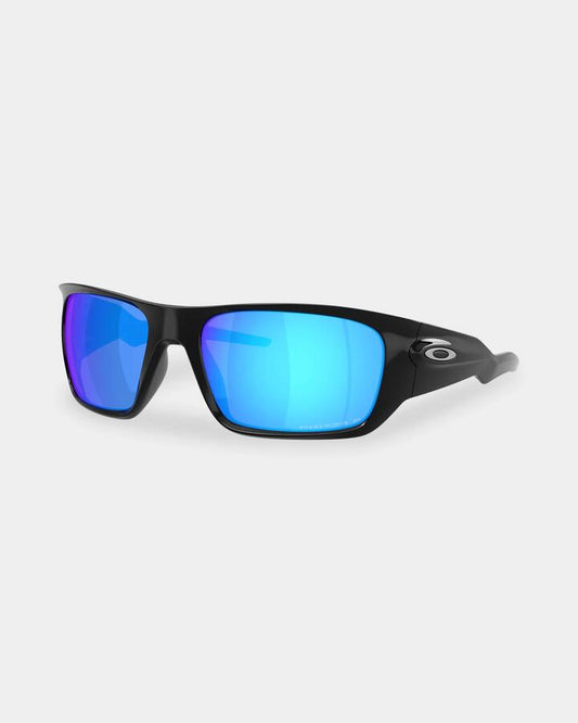 Image of Sunglasses. Productname: Oakley Mens Masseter Square Sunglasses Black Prizm Sapphire - in Black Prizm Sapphire colour by brand - Oakley