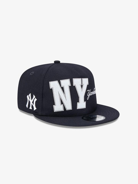 Image of Hats. Productname: New Era 19TWENTY Golfer NY Yankees ONE SIZE Navy in Navy colour by brand - New Era