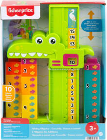 Image of Toys. Product name - Fisher-Price Adding Alligator in colour by brand - Toymate