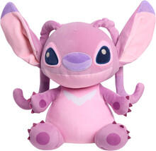 Image of Action Figures. Product name - Disney Stitch Comfort Plush Angel 14 inch in colour by brand - Toymate