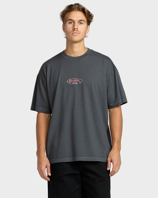 Image of T-Shirts. Productname: Billabong Mens Bad Dog T-Shirt Midnight Blue - in Midnight Blue colour by brand - Billabong