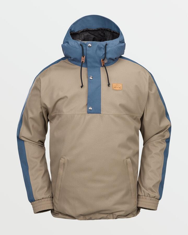 Image of Coats & Jackets. Product name - Volcom Mens Longo 20K Snow Jacket Chestnut Brown in Chestnut Brown colour by brand - Volcom
