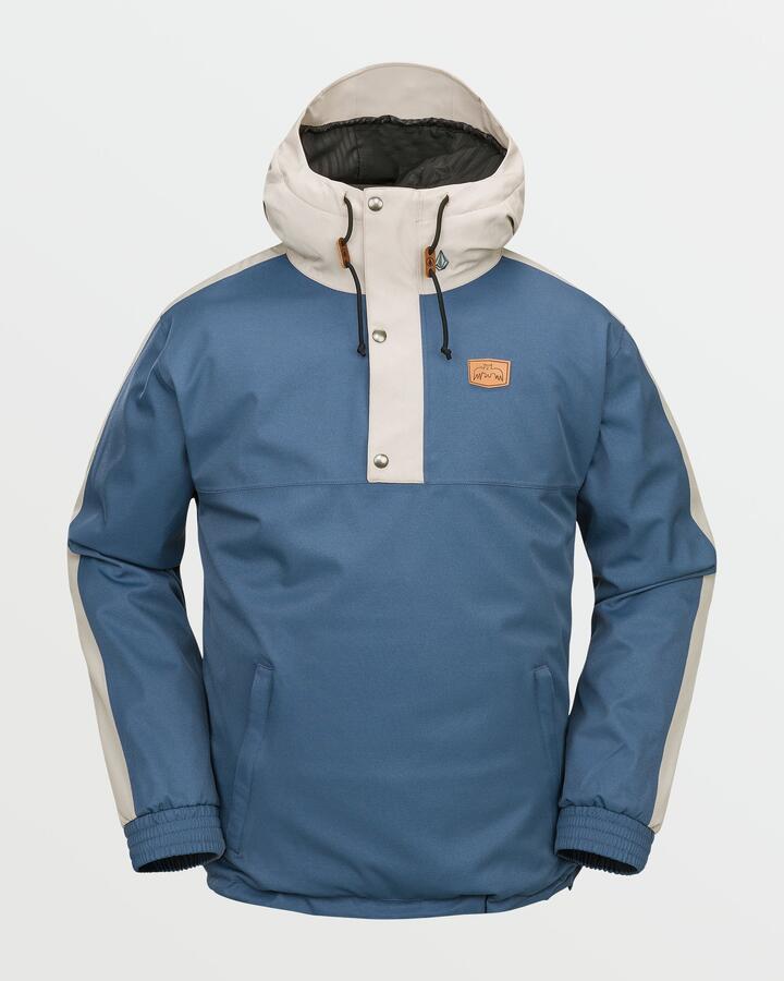 Image of Coats & Jackets. Product name - Volcom Mens Longo 20K Snow Jacket Indigo in Indigo colour by brand - Volcom