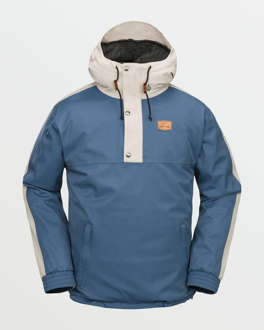 Image of Coats & Jackets. Product name - Volcom Mens Longo 20K Snow Jacket Indigo in Indigo colour by brand - Volcom