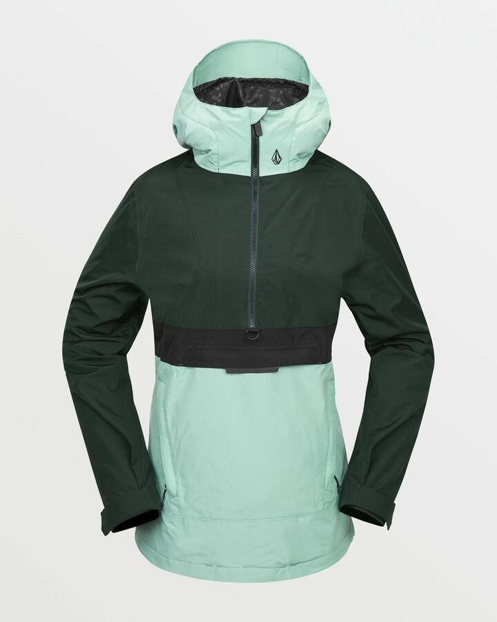 Image of Coats & Jackets. Product name - Volcom Womens Ashfield Snow Jacket Wasabi in Wasabi colour by brand - Volcom