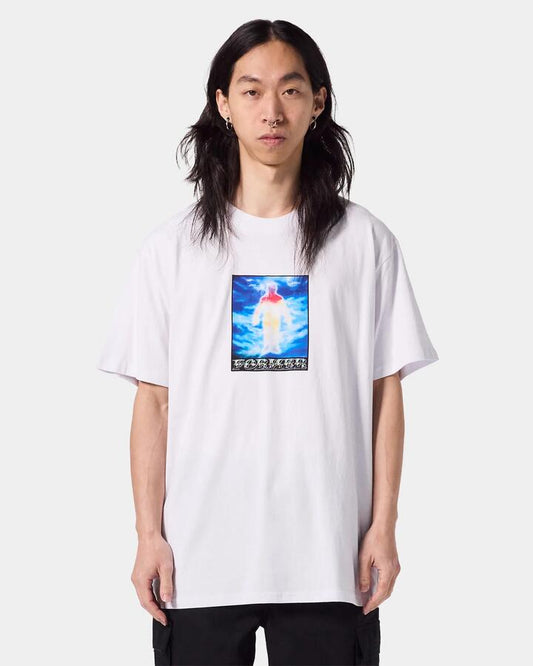 Image of T-Shirts. Product name - Former Mens Elevation T-Shirt White in White colour by brand - Former