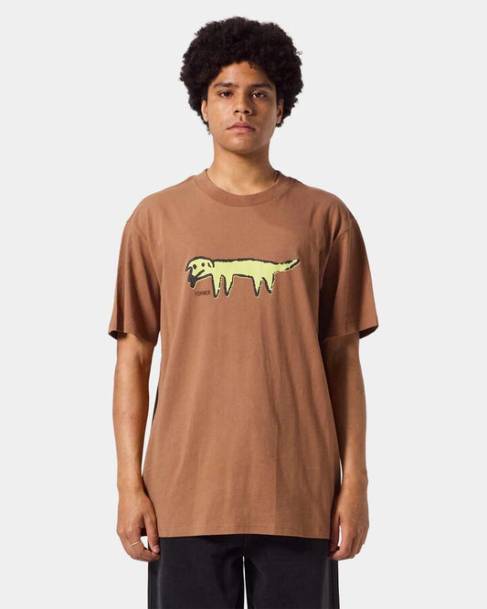 Image of T-Shirts. Productname: Former Mens Temper T-Shirt Copper - in Copper colour by brand - Former