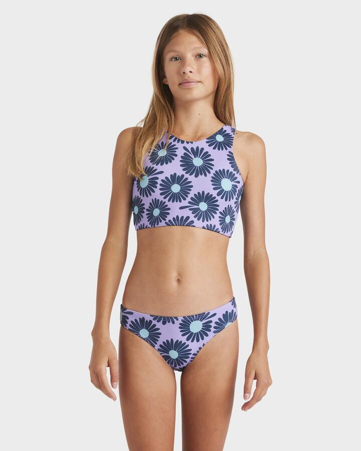Image of Accessories. Productname: Billabong Girls 6-14 High Neck Two Piece Multi - in Multi colour by brand - Billabong