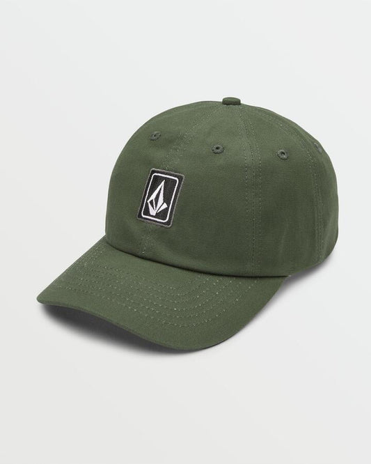 Image of Hats. Productname: Volcom - Mens Ramp Stone Cap - Squadron Green - in Squadron Green colour by brand - Volcom